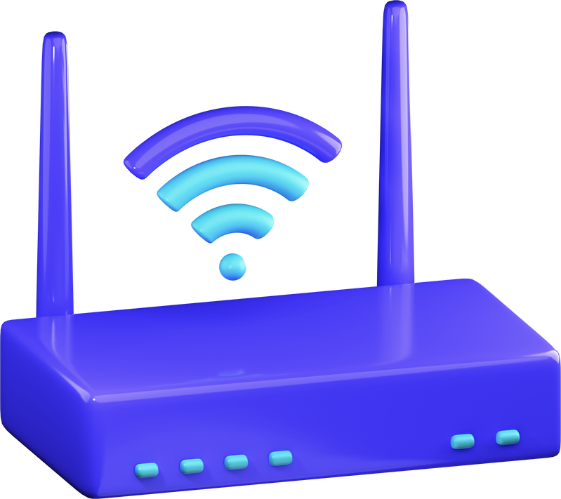 3D Wireless Router